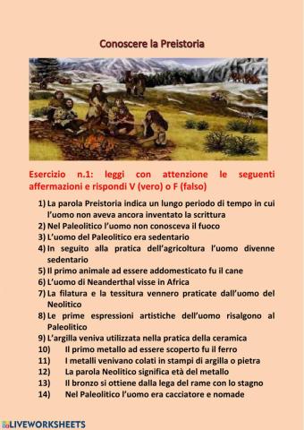 La preistoria