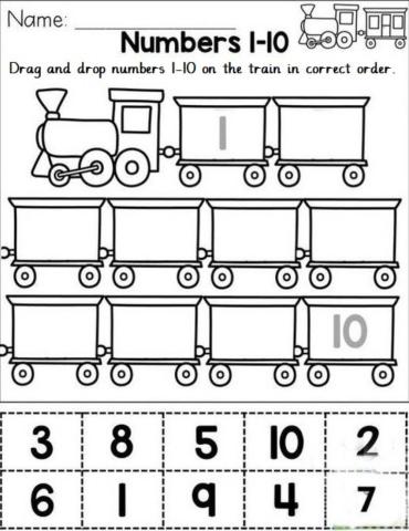 Sequence number in correct numbers 1-10