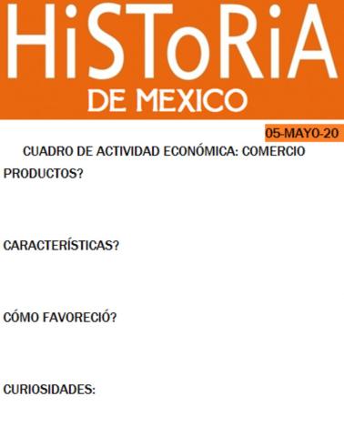 Actividad económica de la nueva españa