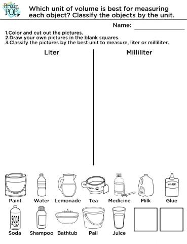 Milliliters - Liters