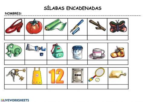 Silabas encadenadas