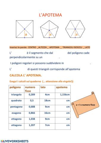 L'apotema