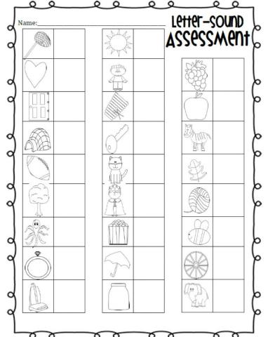 Letter Sound Assessment