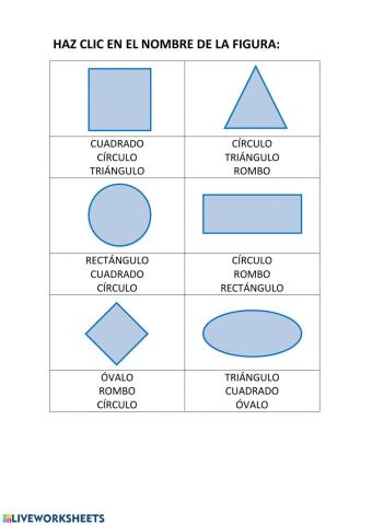 Figuras geométricas planas