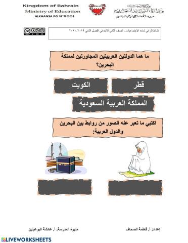 بلدي البحرين والبلدان المجاورة