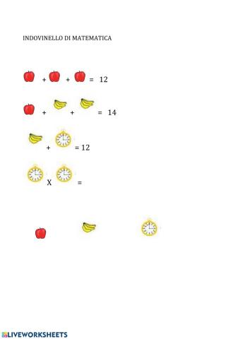 Indovinello matematica 2