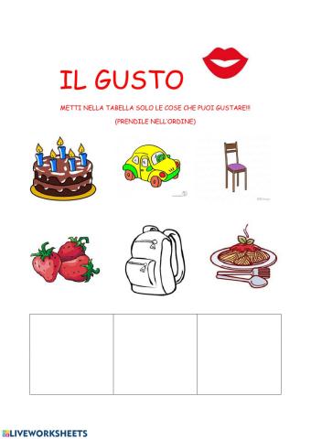 Il gusto