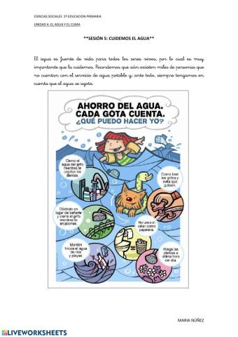 Ahorrar agua