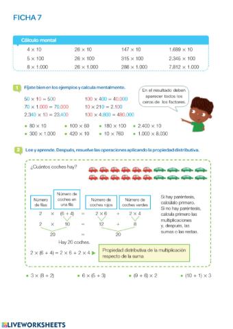 Calculo mental x10