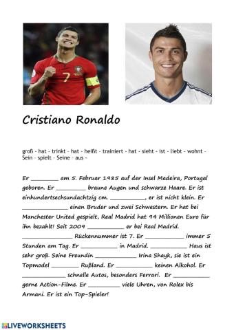 Christiano Ronaldo