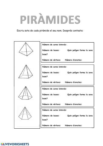 Piràmides 4t