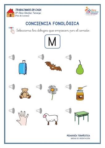 Conciencia fonológica M