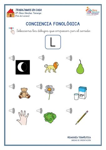 Conciencia fonológica L