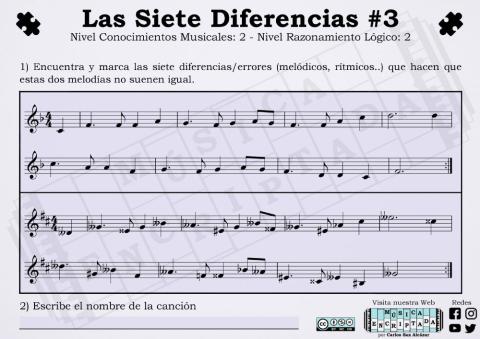 Las Siete Diferencias 3