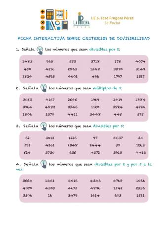 Divisibilidad (I)