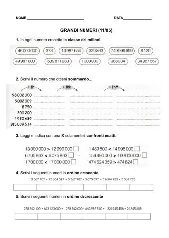 11-05 GRANDI NUMERI