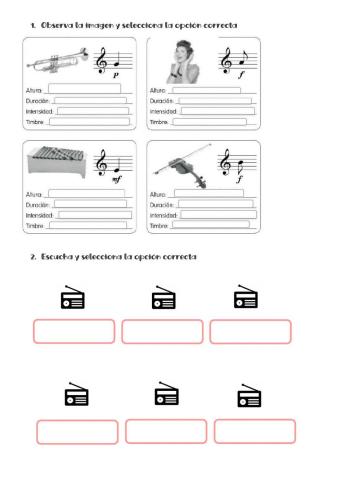 cualidades del sonido 5º y 6º