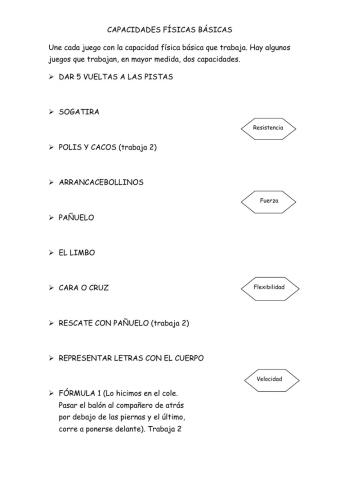 Capacidades Físicas Básicas