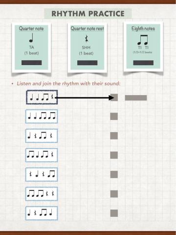 Rhythm practice