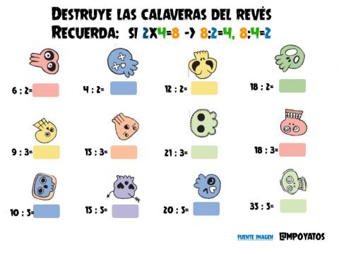 Divisiones directas (2,3,5)