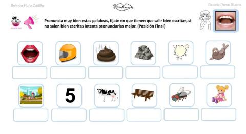 Articulación K final