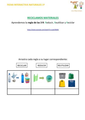 Reciclamos los materiales