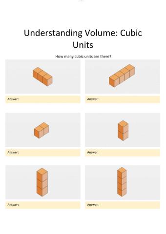 Calculating volume