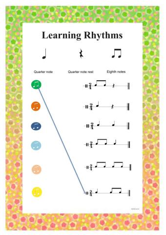 Rhythm practice 3º