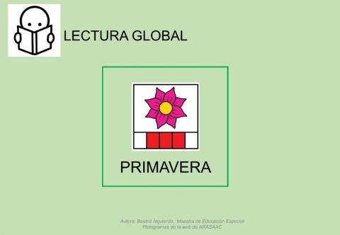 Lectura global - primavera