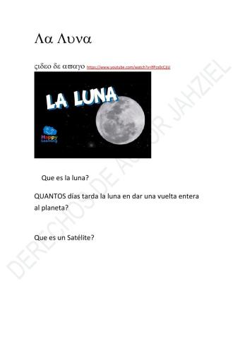 La luna