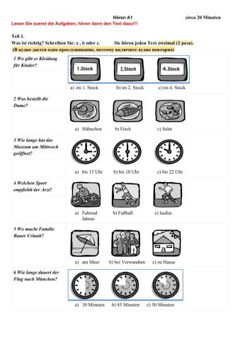 Hören A1