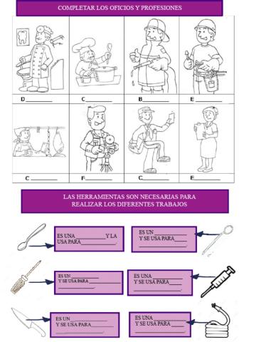 Cada trabajo con su herramienta