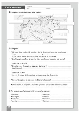 MACROREGIONI SETTENTRIONALI