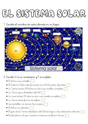 EL SISTEMA SOLAR