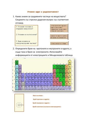 Атомно ядро и радиоактивност