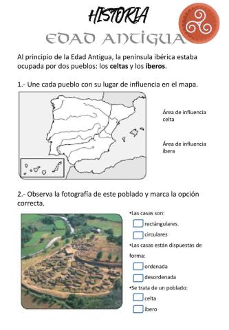 Celtas, Íberos y pueblos colonizadores