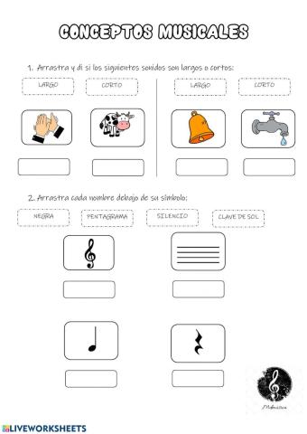 Conceptos musicales 1º