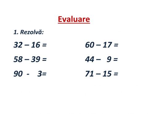 Evaluare MEM