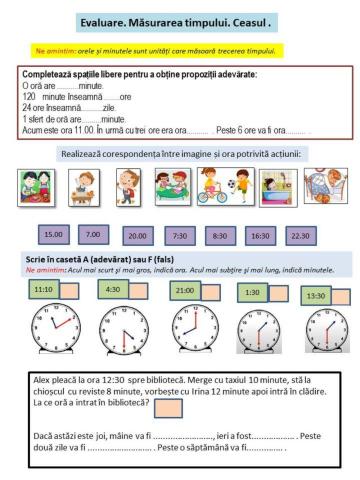 Timpul-Ceasul-evaluare