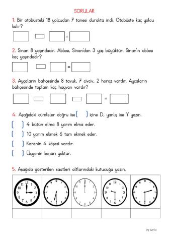 Matematik Sorular