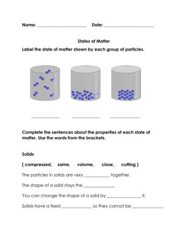 States of Matter