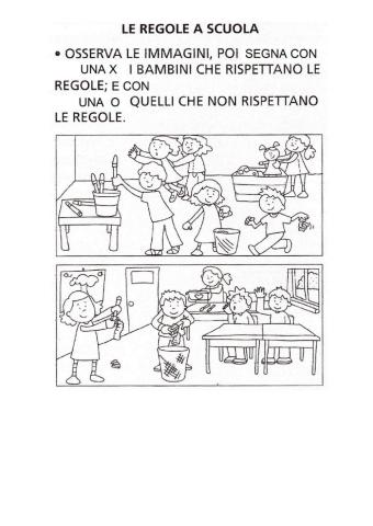 Le regole a scuola