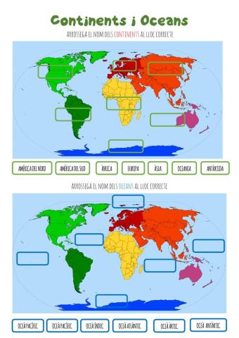 Continents i oceans