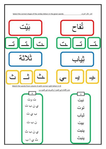 Arabic Alphabet