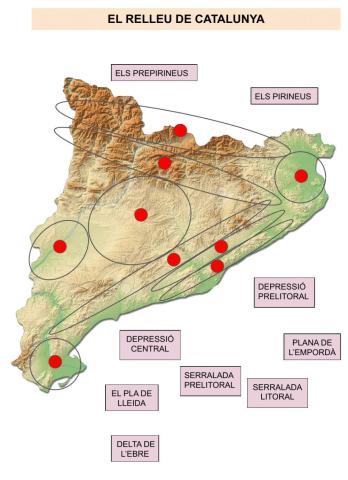 Relleu de catalunya