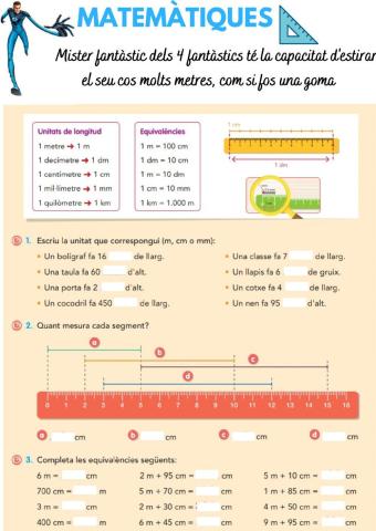 Unitats de longitud