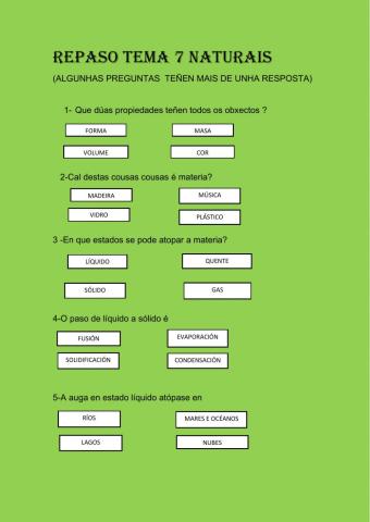 Repaso tema 7 naturais