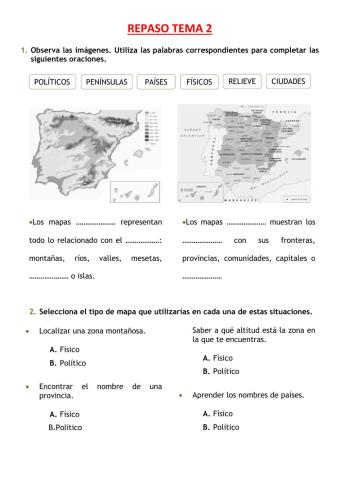 Los mapas