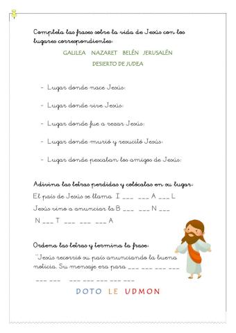 Repaso de Jesús