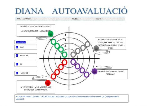 Diana autoavaluació